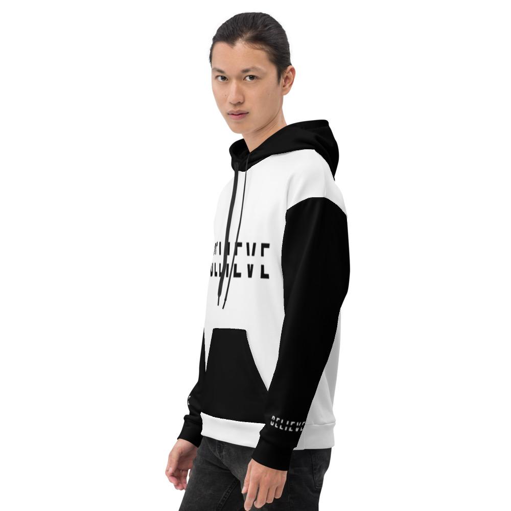 BELIEVE Colorblock Hoodie-Hoodie-Wear What Inspires You