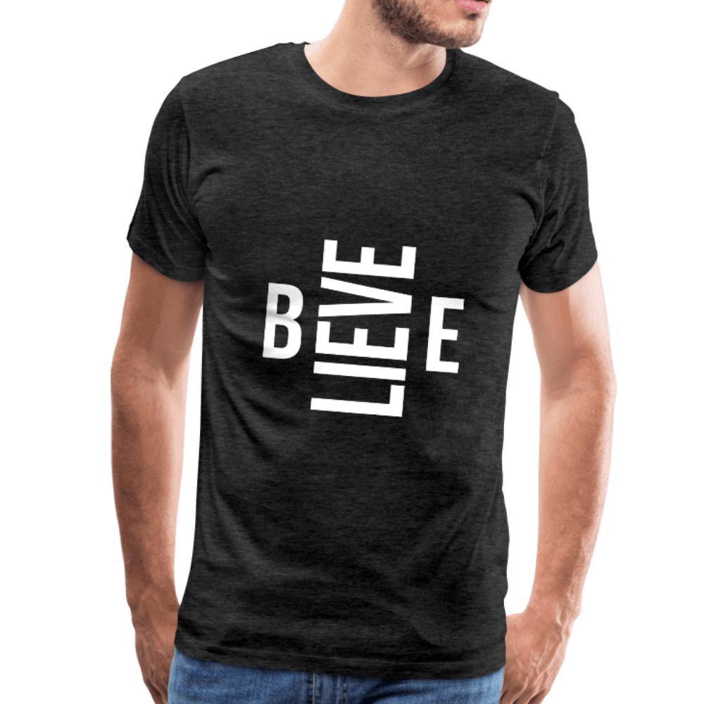 Believe Men's Premium T-Shirt - Wear What Inspires You