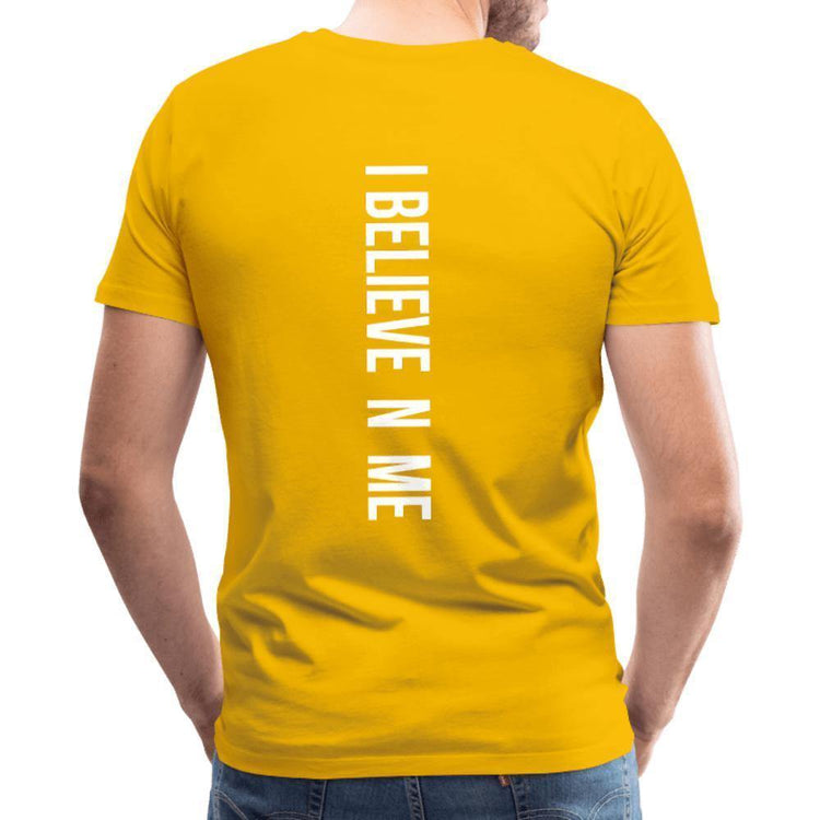 Believe Men's Premium T-Shirt - Wear What Inspires You