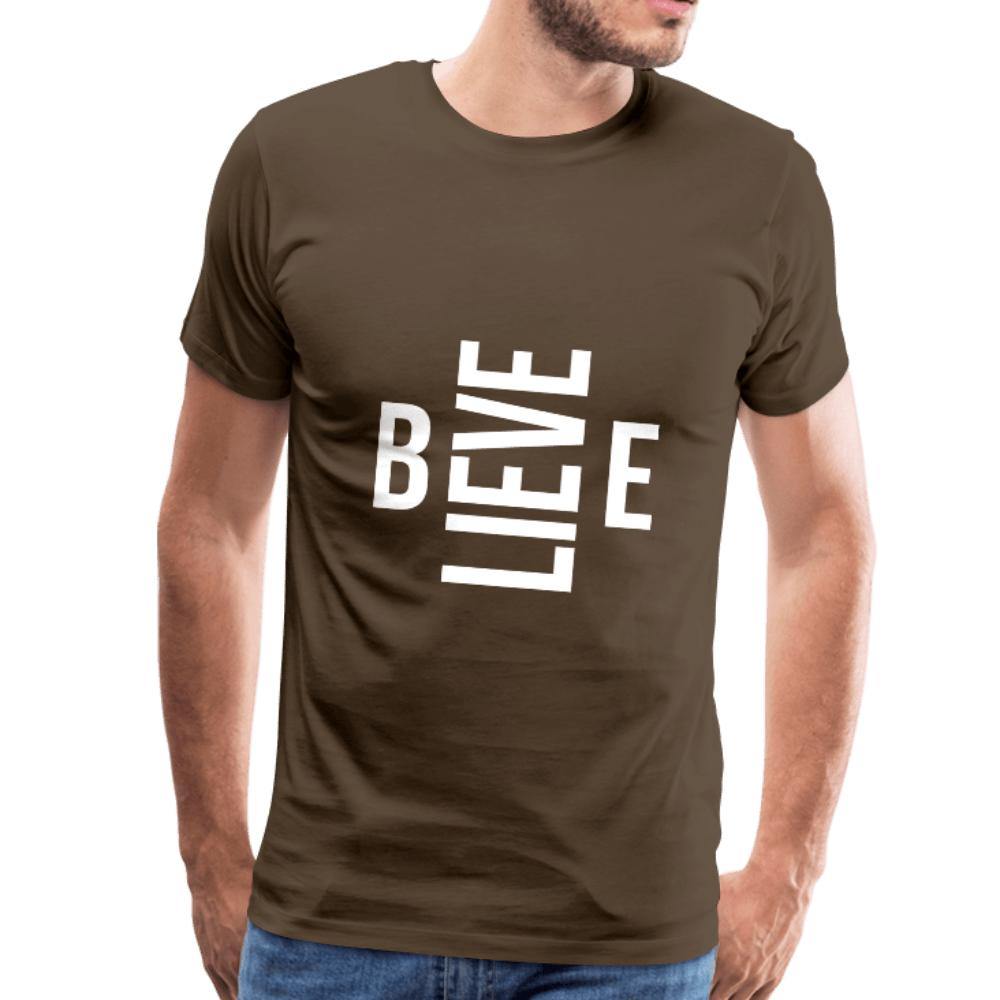 Believe Men's Premium T-Shirt - Wear What Inspires You