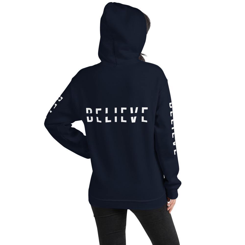 Believe Unisex Pullover Hoodie - Wear What Inspires You