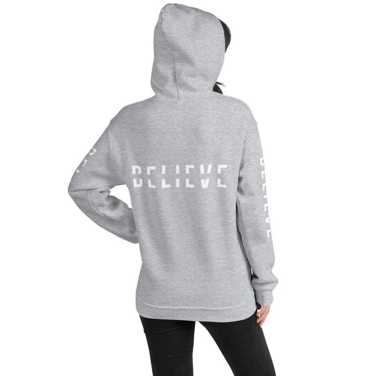 Believe Unisex Pullover Hoodie - Wear What Inspires You
