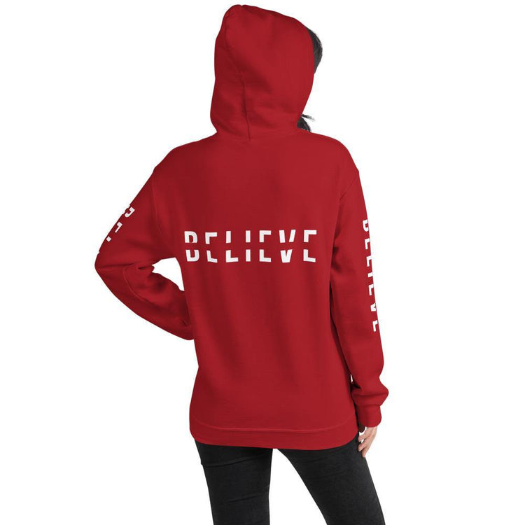 Believe Unisex Pullover Hoodie - Wear What Inspires You