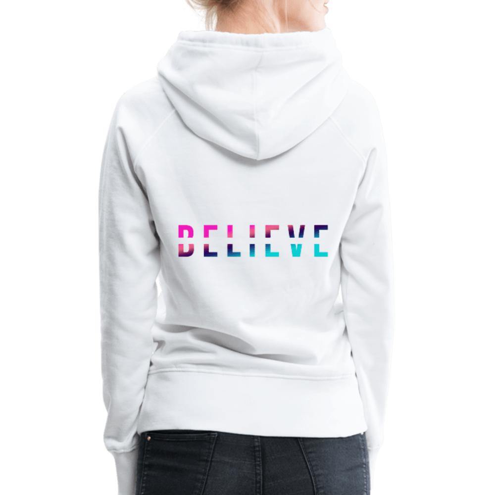 I BELIEVE Women’s Pullover Hoodie - Wear What Inspires You