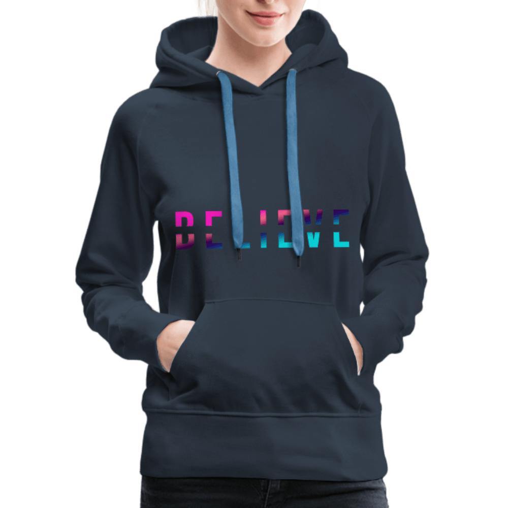 I BELIEVE Women’s Pullover Hoodie - Wear What Inspires You