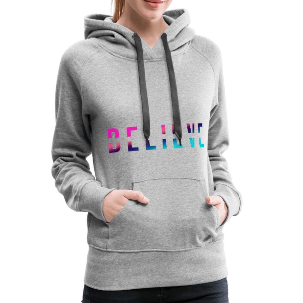 I BELIEVE Women’s Pullover Hoodie - Wear What Inspires You