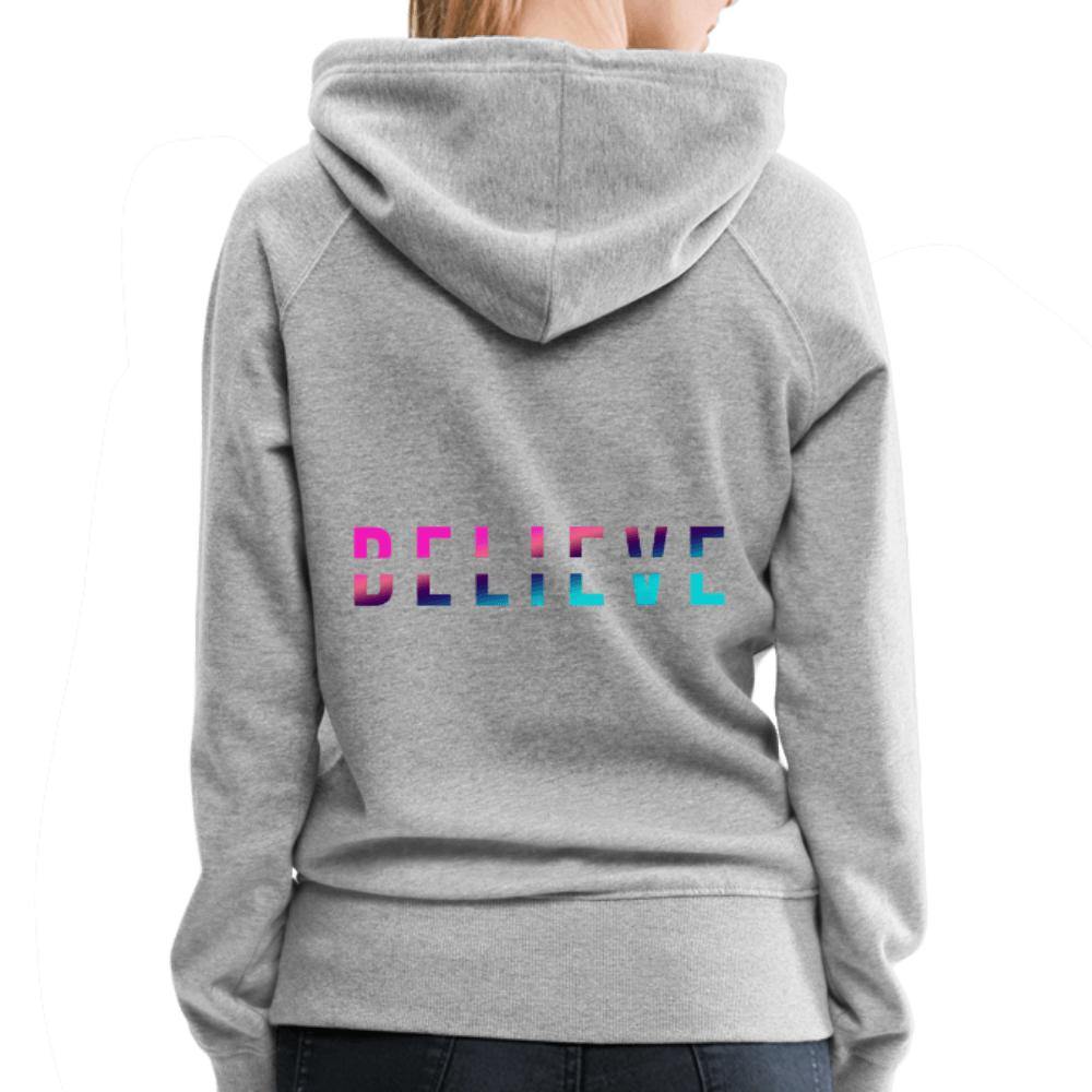 I BELIEVE Women’s Pullover Hoodie - Wear What Inspires You
