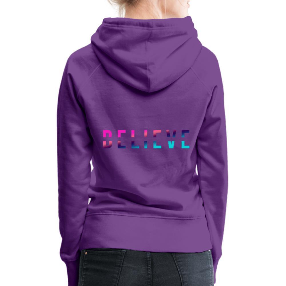 I BELIEVE Women’s Pullover Hoodie - Wear What Inspires You