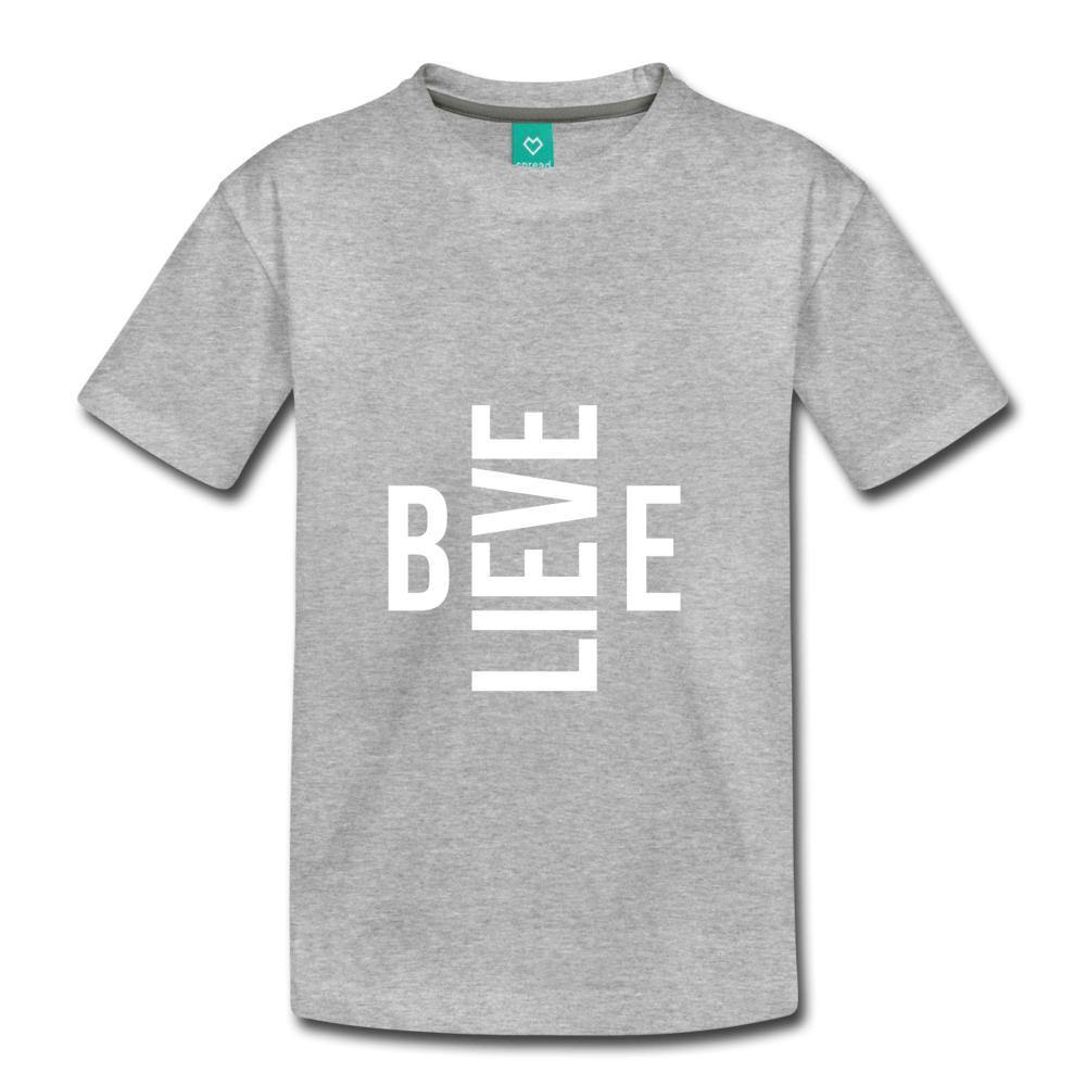 I Believe in Me Kids' Premium T-Shirt - Wear What Inspires You