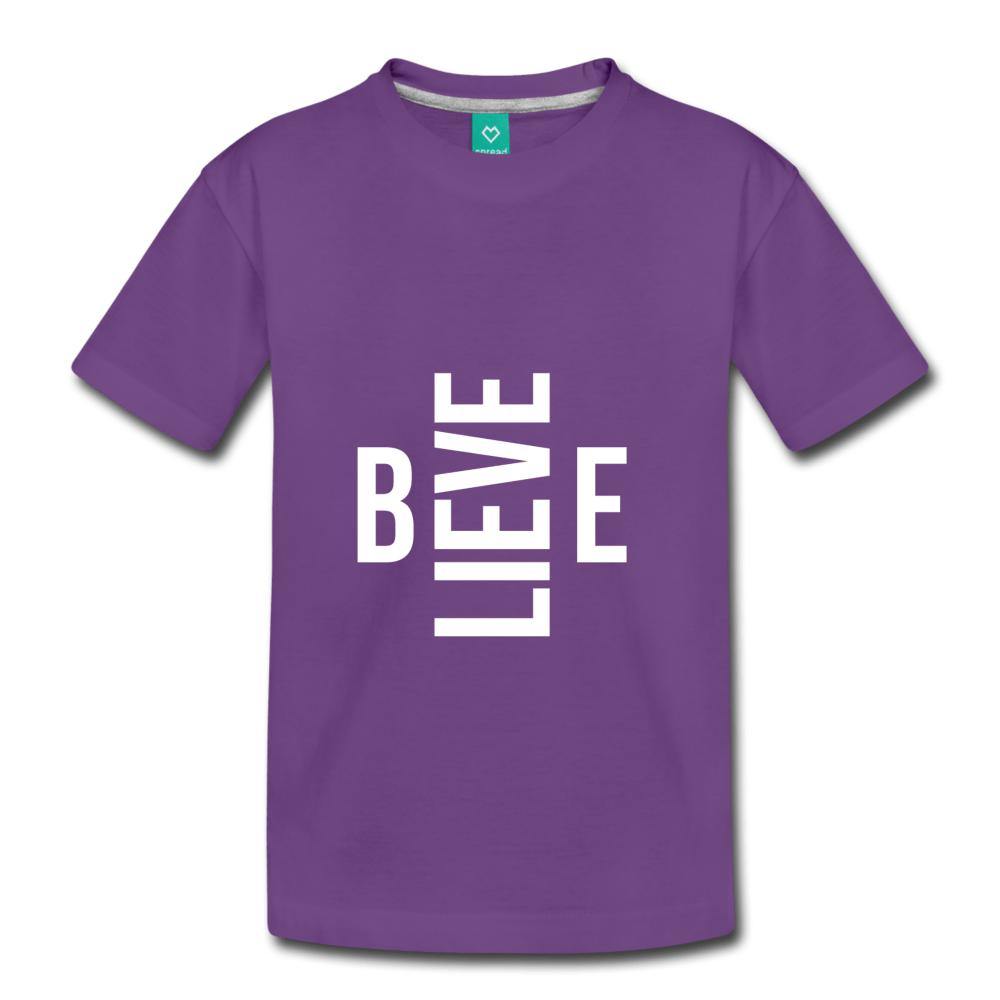 I Believe in Me Kids' Premium T-Shirt - Wear What Inspires You