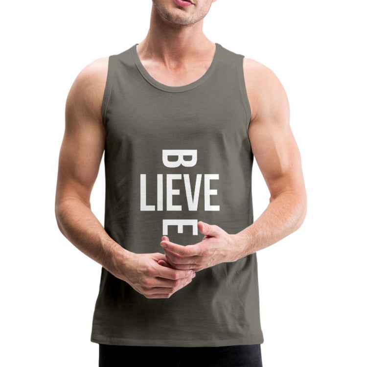 I Believe in Me Men’s Premium Tank - Wear What Inspires You