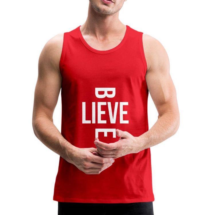 I Believe in Me Men’s Premium Tank - Wear What Inspires You