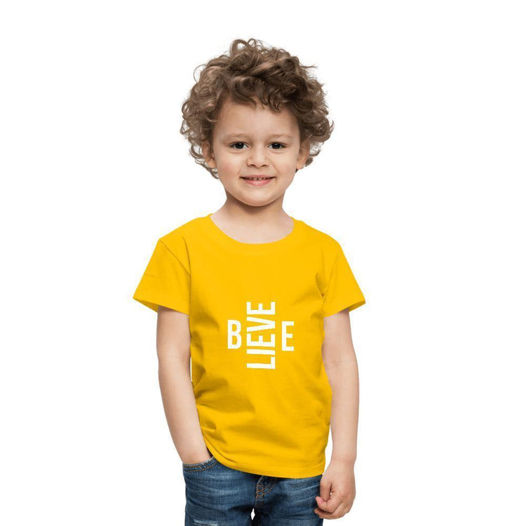 I Believe in Me Toddler Premium T-Shirt - Wear What Inspires You