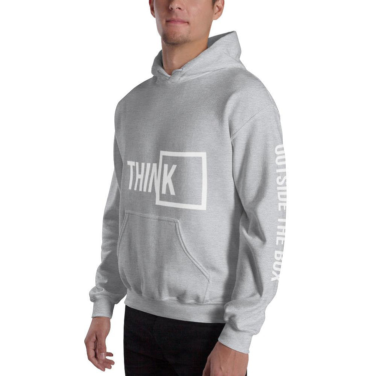 Think Outside the Box Hooded Sweatshirt - Wear What Inspires You