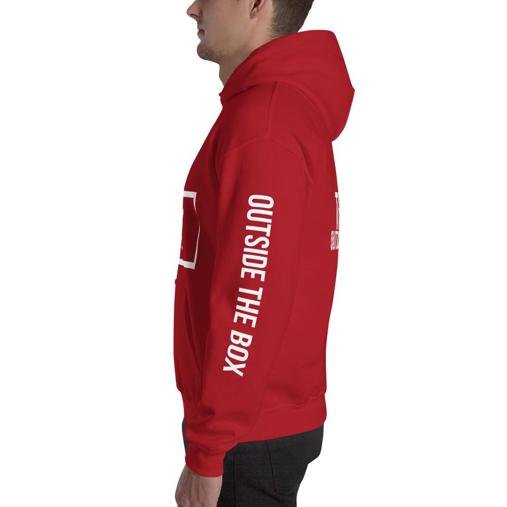 Think Outside the Box Hooded Sweatshirt - Wear What Inspires You
