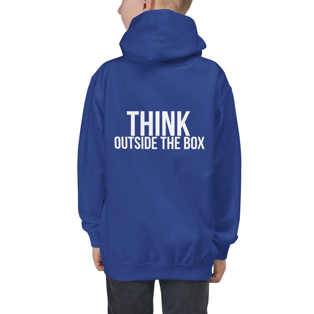 Think Outside the Box Kids Hoodie - Wear What Inspires You