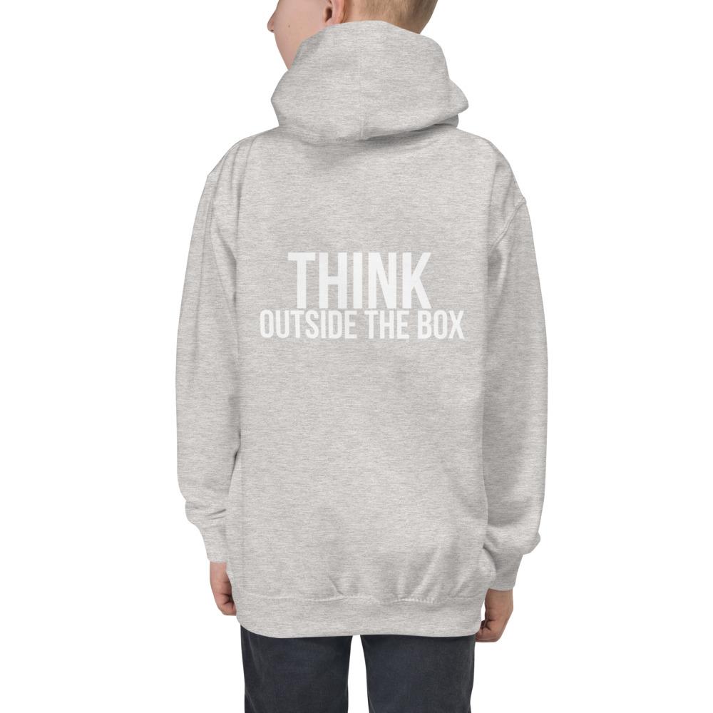 Think Outside the Box Kids Hoodie - Wear What Inspires You