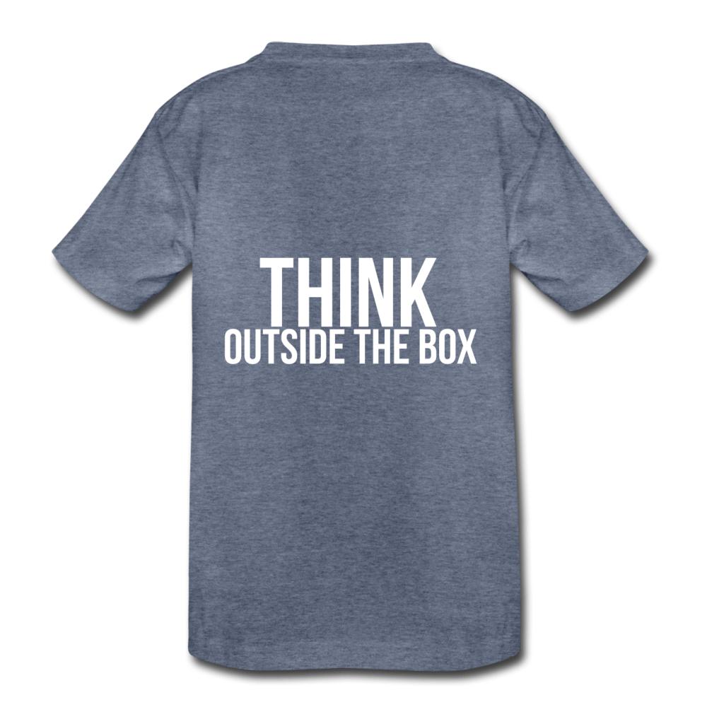 Think Outside the Box Kids' Premium T-Shirt - Wear What Inspires You