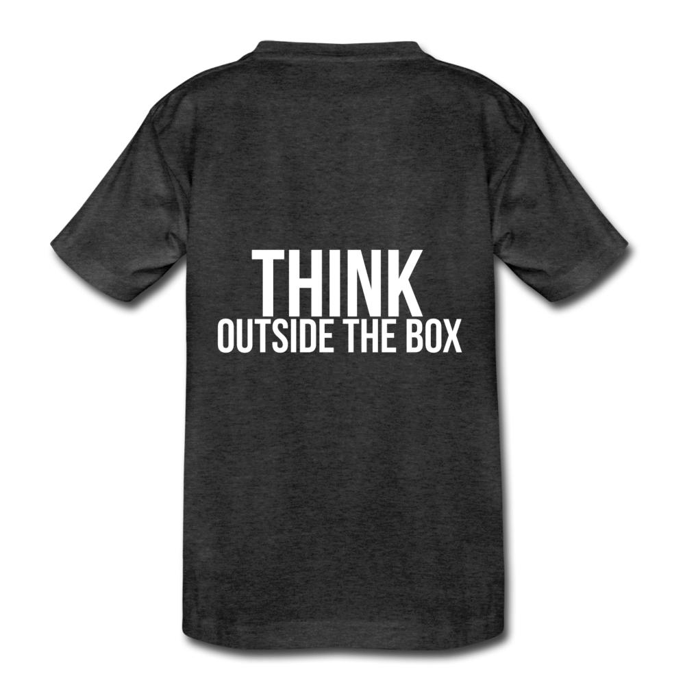Think Outside the Box Kids' Premium T-Shirt - Wear What Inspires You