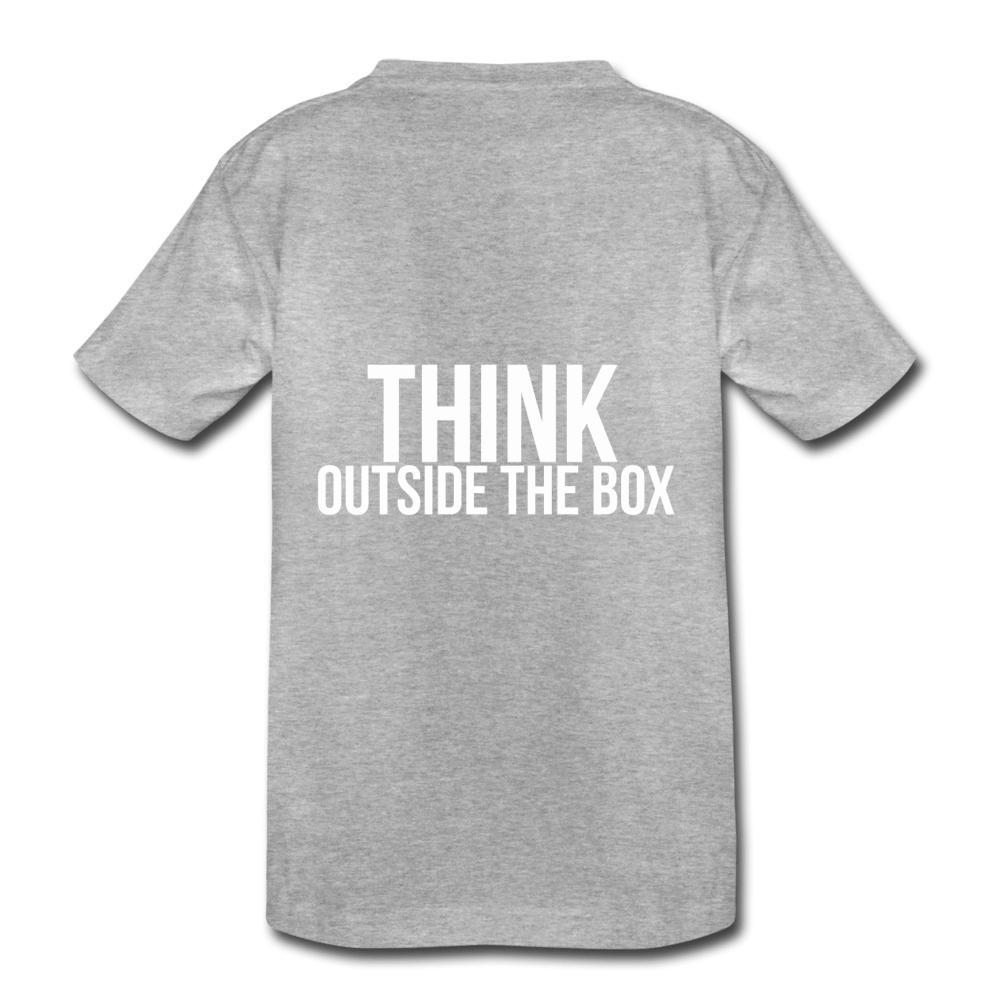 Think Outside the Box Kids' Premium T-Shirt - Wear What Inspires You
