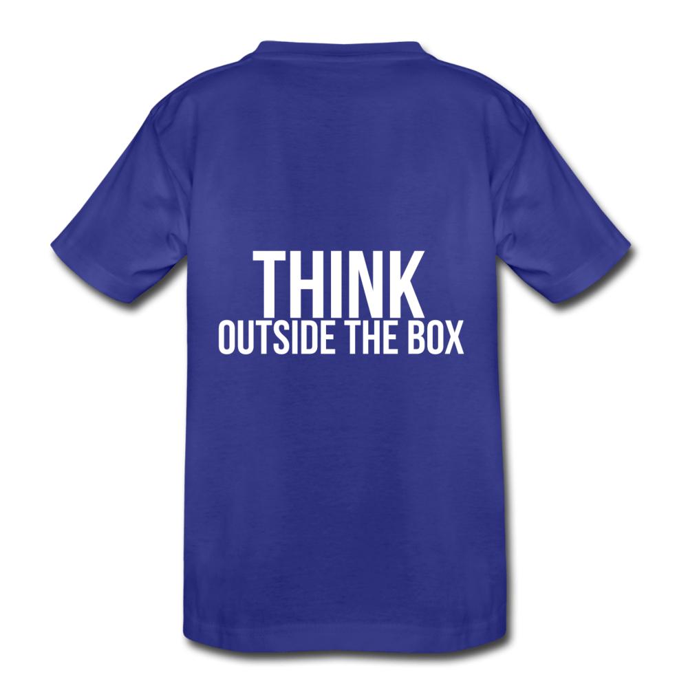 Think Outside the Box Kids' Premium T-Shirt - Wear What Inspires You