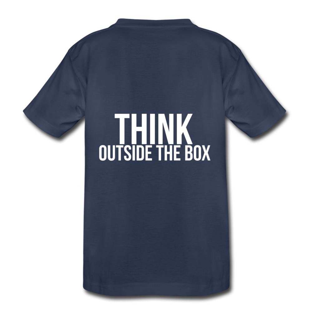 Think Outside the Box Kids' Premium T-Shirt - Wear What Inspires You