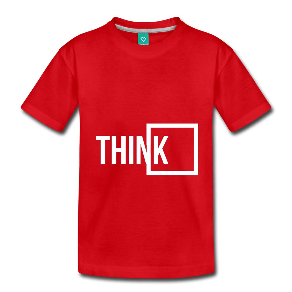 Think Outside the Box Kids' Premium T-Shirt - Wear What Inspires You