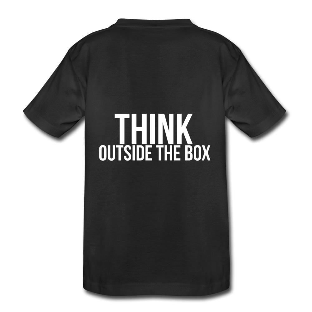 Think Outside the Box Kids' Premium T-Shirt - Wear What Inspires You