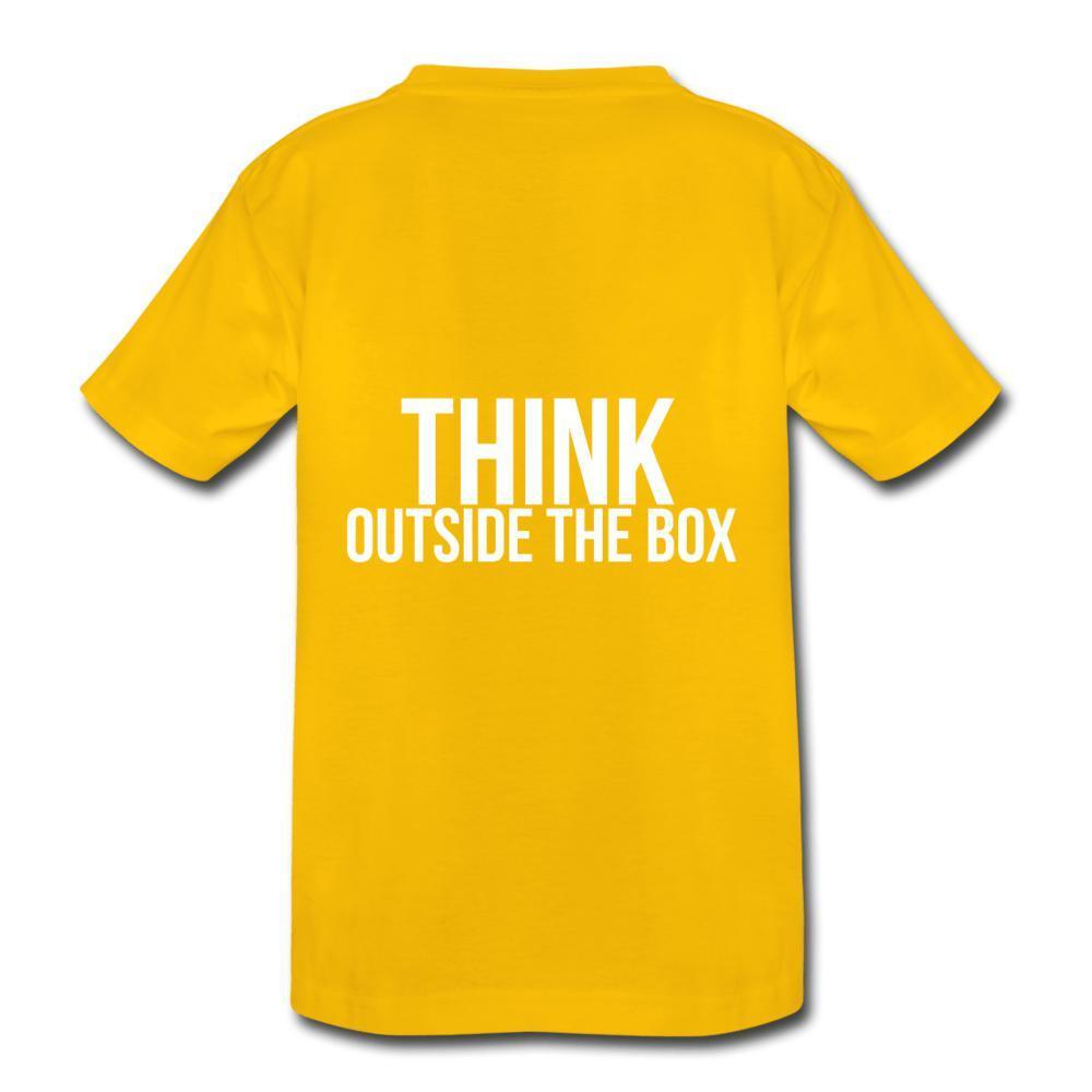 Think Outside the Box Kids' Premium T-Shirt - Wear What Inspires You