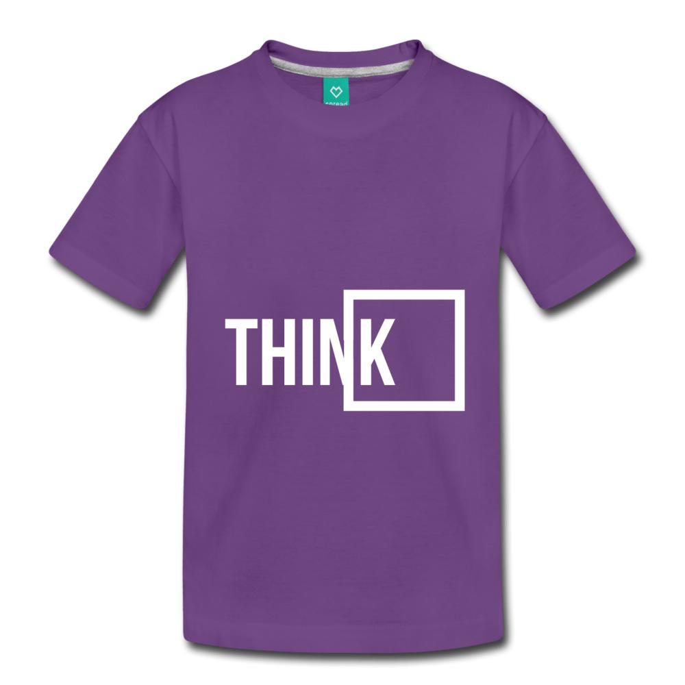 Think Outside the Box Kids' Premium T-Shirt - Wear What Inspires You