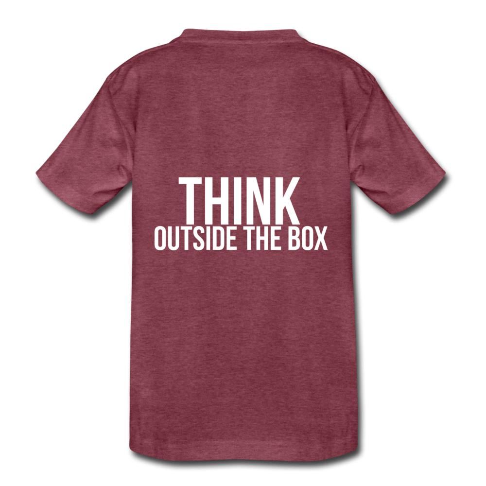 Think Outside the Box Kids' Premium T-Shirt - Wear What Inspires You