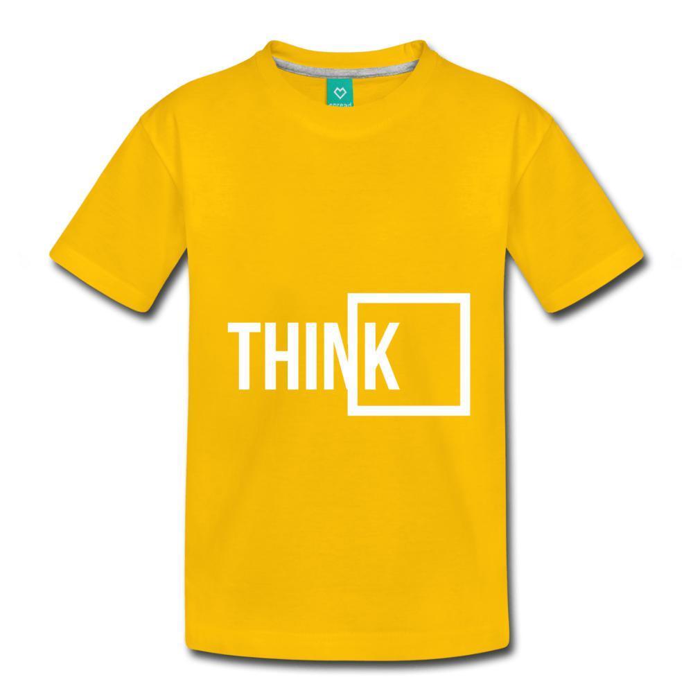 Think Outside the Box Kids' Premium T-Shirt - Wear What Inspires You