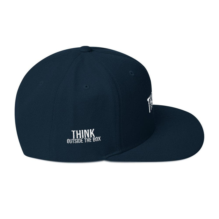 Think Outside the Box Snapback Hat - Wear What Inspires You
