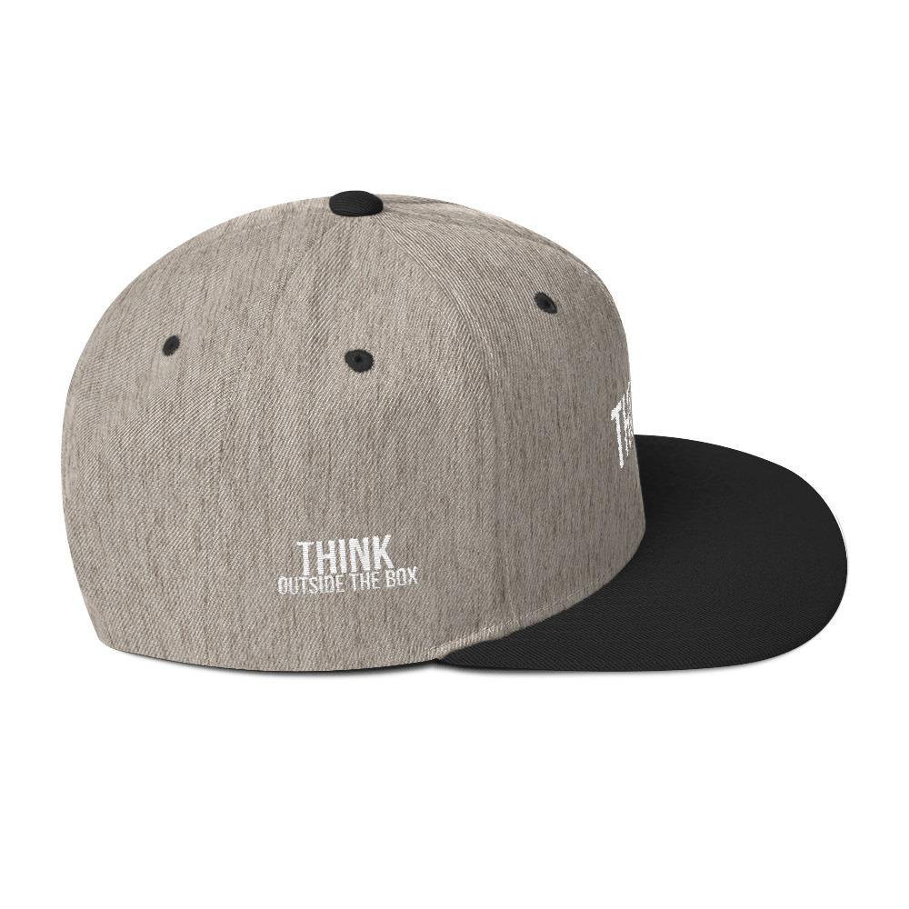 Think Outside the Box Snapback Hat - Wear What Inspires You