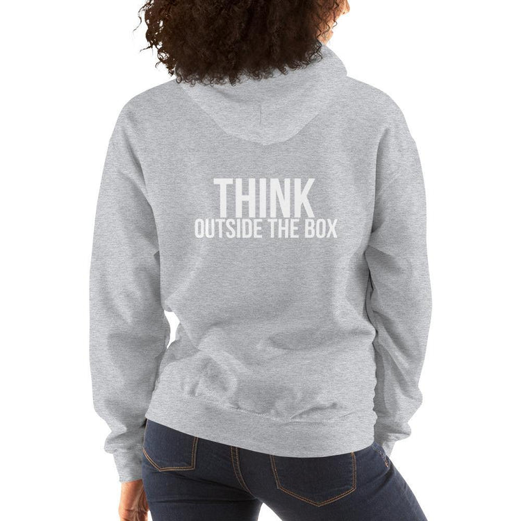 Think Outside the Box Unisex Hoodie - Wear What Inspires You
