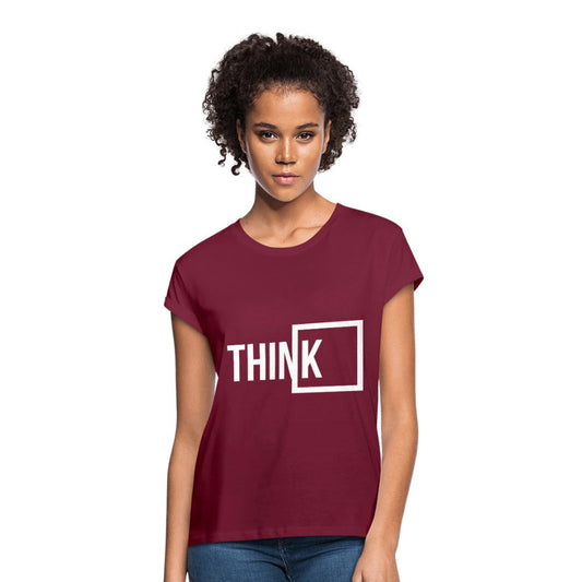 Think Outside the Box Women's Relaxed Fit T-Shirt - Wear What Inspires You