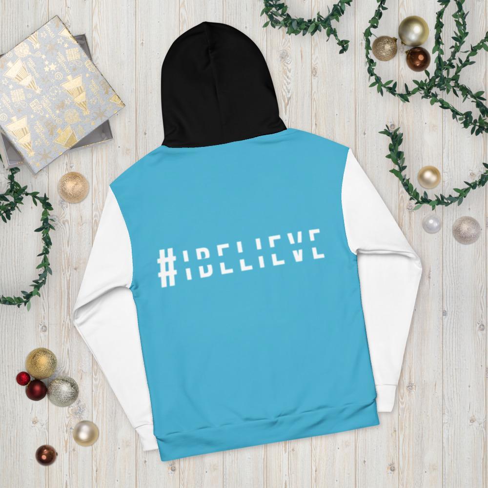 BELIEVE Colorblock Hoodie for Men & Women-Hoodie-Wear What Inspires You