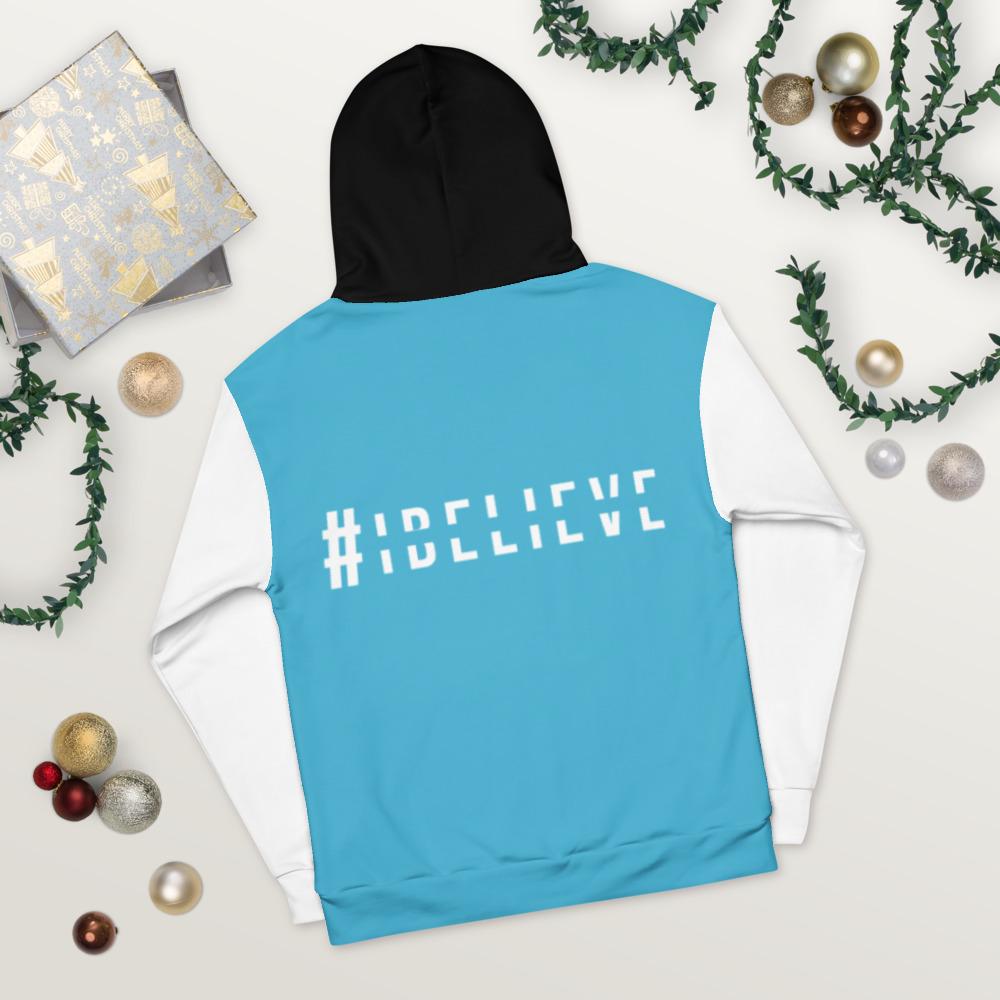 BELIEVE Colorblock Hoodie for Men & Women-Hoodie-Wear What Inspires You